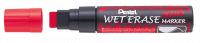 Pentel SMW56-B Wet Erase Marker 10/15mm Rød