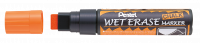 Pentel SMW56-F Wet Erase Marker 10/15mm Orange
