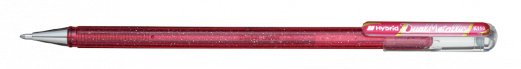 Pentel K110-DPX Dual Met. Roller 1mm Pink/Metallic pink