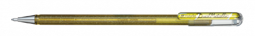 Pentel K110-DXX Dual Met. Roller 1mm Guld