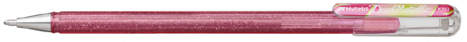 Pentel K110-DMP Dual Met.Limited Roller 1mm Lys pink/Met.grøn+guld