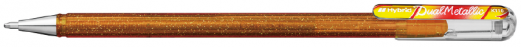 Pentel K110-DMX Dual Met.Limited Roller 1mm Guld/Met.rød+guld