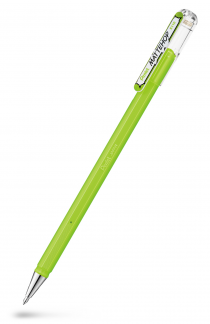 Pentel K110-VK MATTEHOP Gelroller 1mm Gulgr&oslash;n