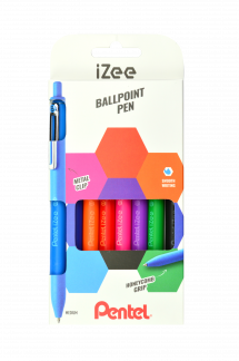 Pentel BX467-8 iZee Kuglepen 0,7mm Sæt
