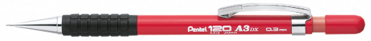 Pentel A313-B 120 Stiftblyant 0,3mm R&oslash;d