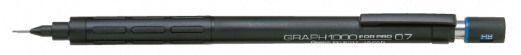 Pentel PG1007-C* GRAPH 1000 Stiftblyant 0,7mm Sort