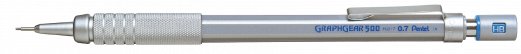 Pentel PG517 GRAPHGEAR 500 Stiftblyant 0,7mm Sølv