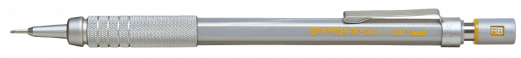 Pentel PG519 GRAPHGEAR 500 Stiftblyant 0,9mm Sølv