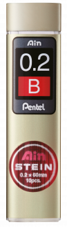 Pentel C272W-B Ain Stein Stift 0,2mm B