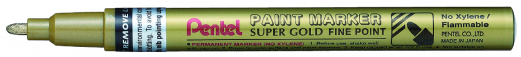Pentel MSP10-X Paint Marker 1,2 mm Guld