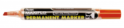 Pentel NLF60-B Maxiflo Permanent marker 2-4,5 mm Rød