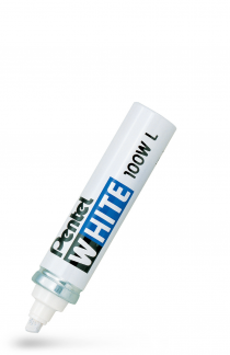 Pentel X100WLBR WHITE Marker 5,5/6,5 Hvid