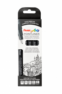 Pentel S20P-5 POINTLINER Fineliner   Sæt