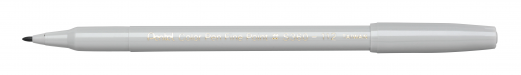 Pentel S360-112 Color Pen Fiberpen 1mm Lysegrå