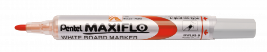 Pentel MWL5S-B Maxiflo Whiteboardmarker 1,5 mm Rød