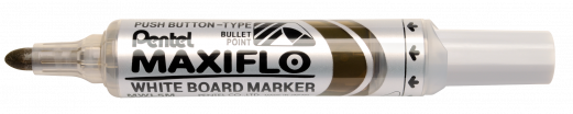 Pentel MWL5M-E Maxiflo Whiteboardmarker 3,5 mm Brun