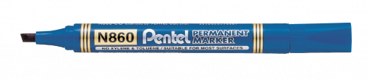 Pentel N860-C Permanent marker 1,8-4,5 mm Blå