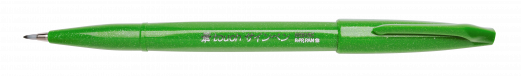 Pentel SES15C-D Brush Sign Fiberpen Grøn