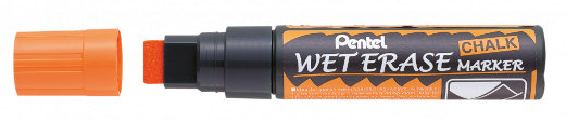 Pentel SMW56-F Wet Erase Marker 10/15mm Orange