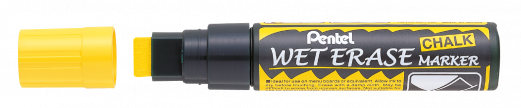 Pentel SMW56-G Wet Erase Marker 10/15mm Gul