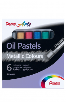 Pentel PHN-M6 Metallic Oliekridt Sæt