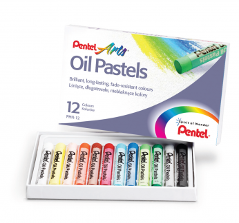 Pentel PHN-12U oil Oliekridt Sæt