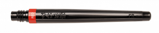 Pentel FR-102 Colour Brush Refill Rød