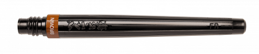 Pentel FR-106 Colour Brush Refill Brun