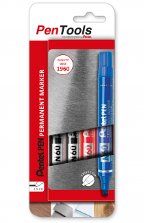 Pentel N60-PRO4ABCEU* Pen Tools Permanent marker 3,9-5,8 mm Sæt