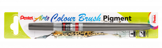 Pentel XGFP-137X Colour Brush Blisterkort Grå