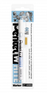 Pentel X100W-S WHITE Blisterkort 2,0mm Hvid