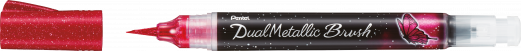 Pentel XGFH-DPX Dual Metallic brush Pink/Met.pink