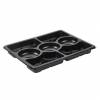 Plastplatte Selection Zen 7 rum sort 320x250x33mm 120stk/pak