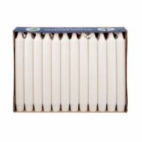 Kronelys &Oslash;22x240 mm Br&aelig;ndetid 9 timer Hvid