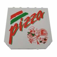 Pizzaæske 29x29x3 cm Treviso Hvid Pizza Buon Appetito
