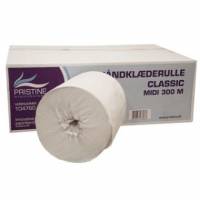 H&aring;ndkl&aelig;derulle Pristine Classic natur 1 lag uden hylse 300 m 20,3 cm bred