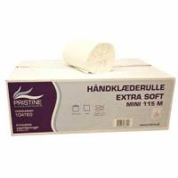 H&aring;ndkl&aelig;derulle Pristine Extra soft 1 lag nyfiber 115 meter uden hylse