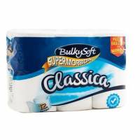 Toiletpapir Bulkysoft Classic 2-lag 19.2 m