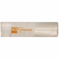 Frysepose Catersource 40 ltr 450x850 mm 50 my med Skrivefelt LDPE