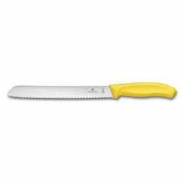 Brødkniv Classic Victorinox Fibrox klinge 21 cm Gult håndtag