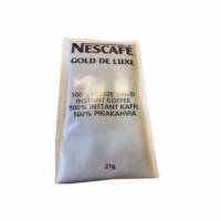 Kaffe Nescafe Gold De Luxe 21g portionspakker frysetørret instant