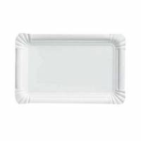 P&oslash;lsetallerken Catersource 13x20 cm FSC Bionedbrydelig Pap Hvid