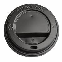 Drikkel&aring;g Plast &Oslash;80xH20mm Til Kaffeb&aelig;ger Sort Catersource