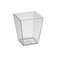 Skål Amuse Bouche Aquare 150 ml 57x57x67 mm Firkantet PS Brilliant