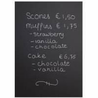 Skilt Securit Pris A4 med Hvid tuschpen