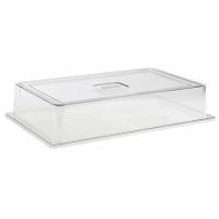 Cover 1/1 GN 53x32.5x9.5 cm Polycarbonat Klar