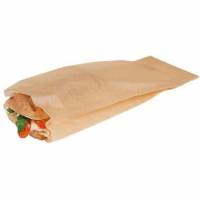 Sandwichpose 105x310 mm til Ovn Papir Brun