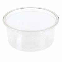 Dressingbæger 90 ml 3 oz Souffle cup Ø76 mm x 35 mm PLA Bionedbrydelig Klar