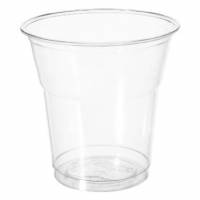 Plastglas 20 cl Ø78x78 mm Enkeltpakket PET Klar