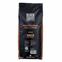 Kaffe Black Coffee Roasters Gold Espresso 1kg genanvendelig pose hele bønner